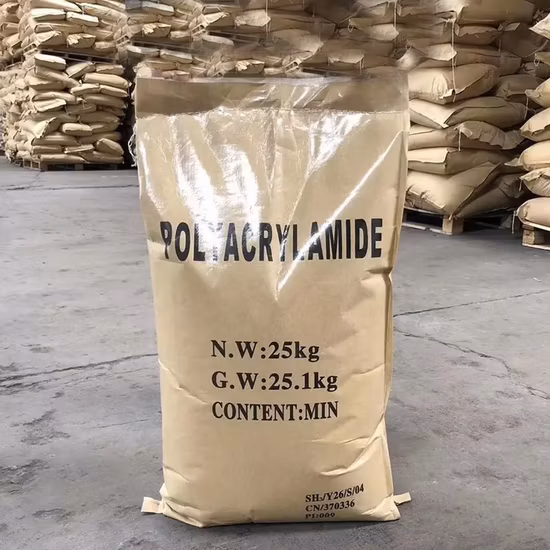 Poliacrilammide legante chimico ad alta viscosità utilizzato nella lavorazione di pellettizzazione del minerale di ferro
